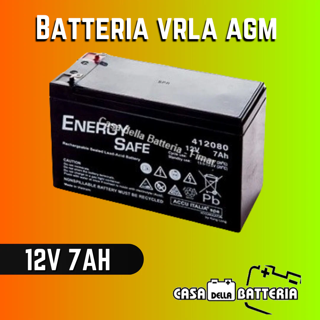 Batteria 12V 7AH Energy Safe