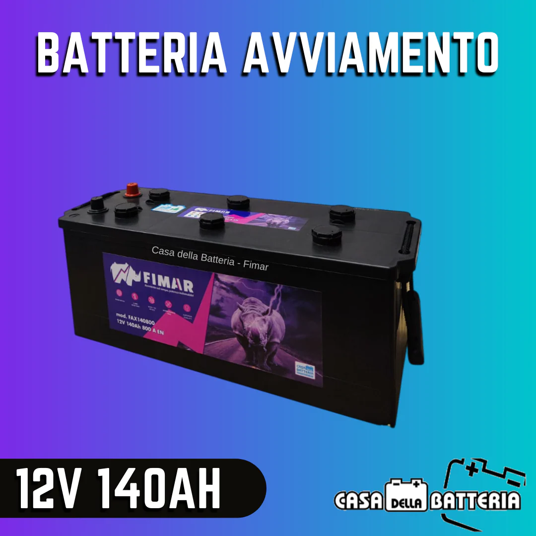 Batteria avviamento 140AH SX Fimar