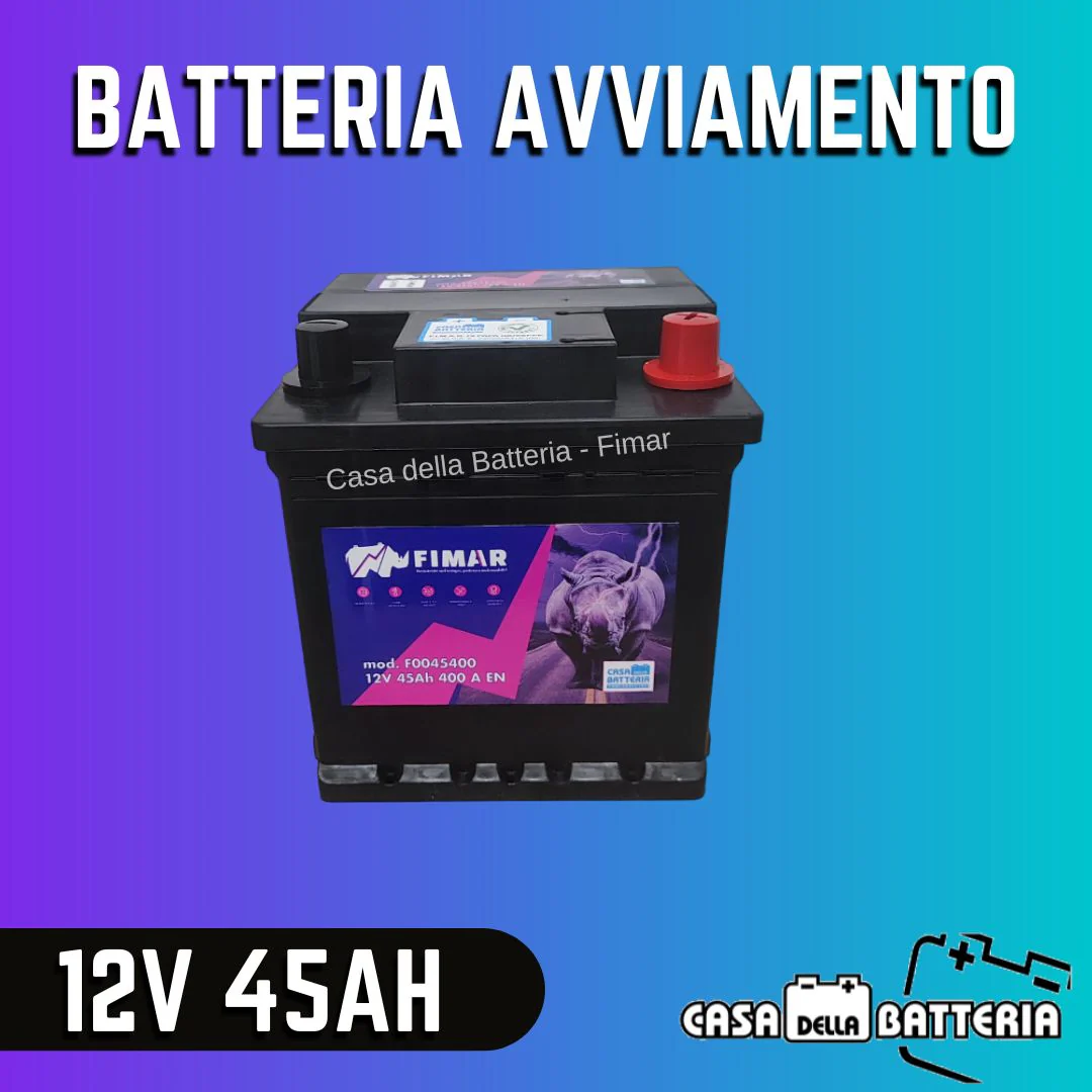 Batteria avviamento 45AH L0 DX Fimar