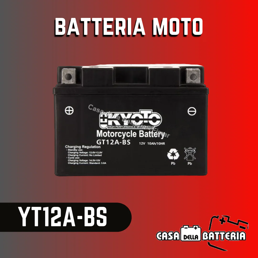 Batteria avviamento YT12A-BS Kyoto