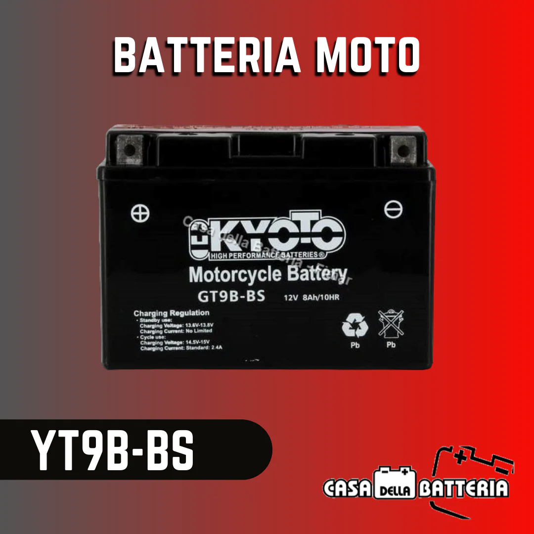 Batteria avviamento YT9B-BS Kyoto