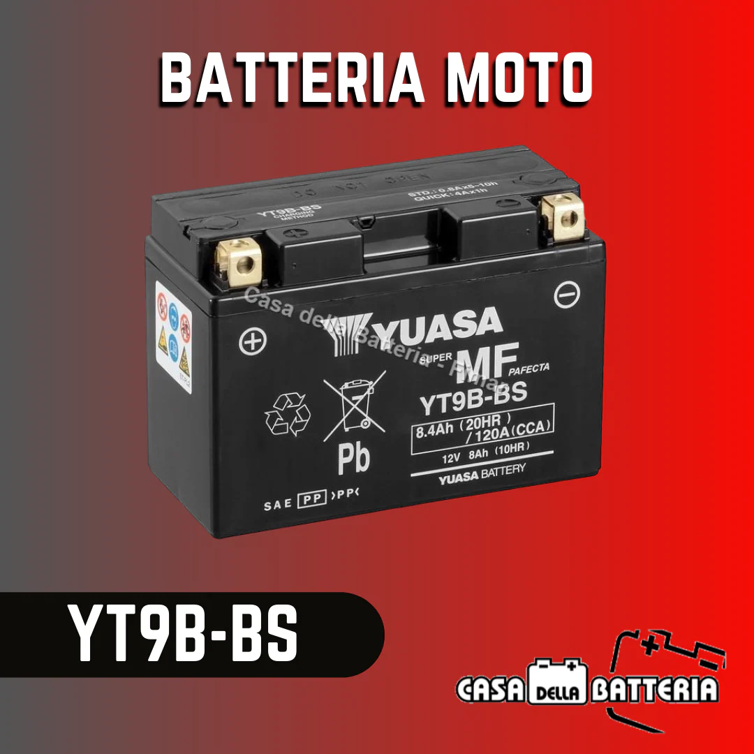 Batteria avviamento YT9B-BS Yuasa