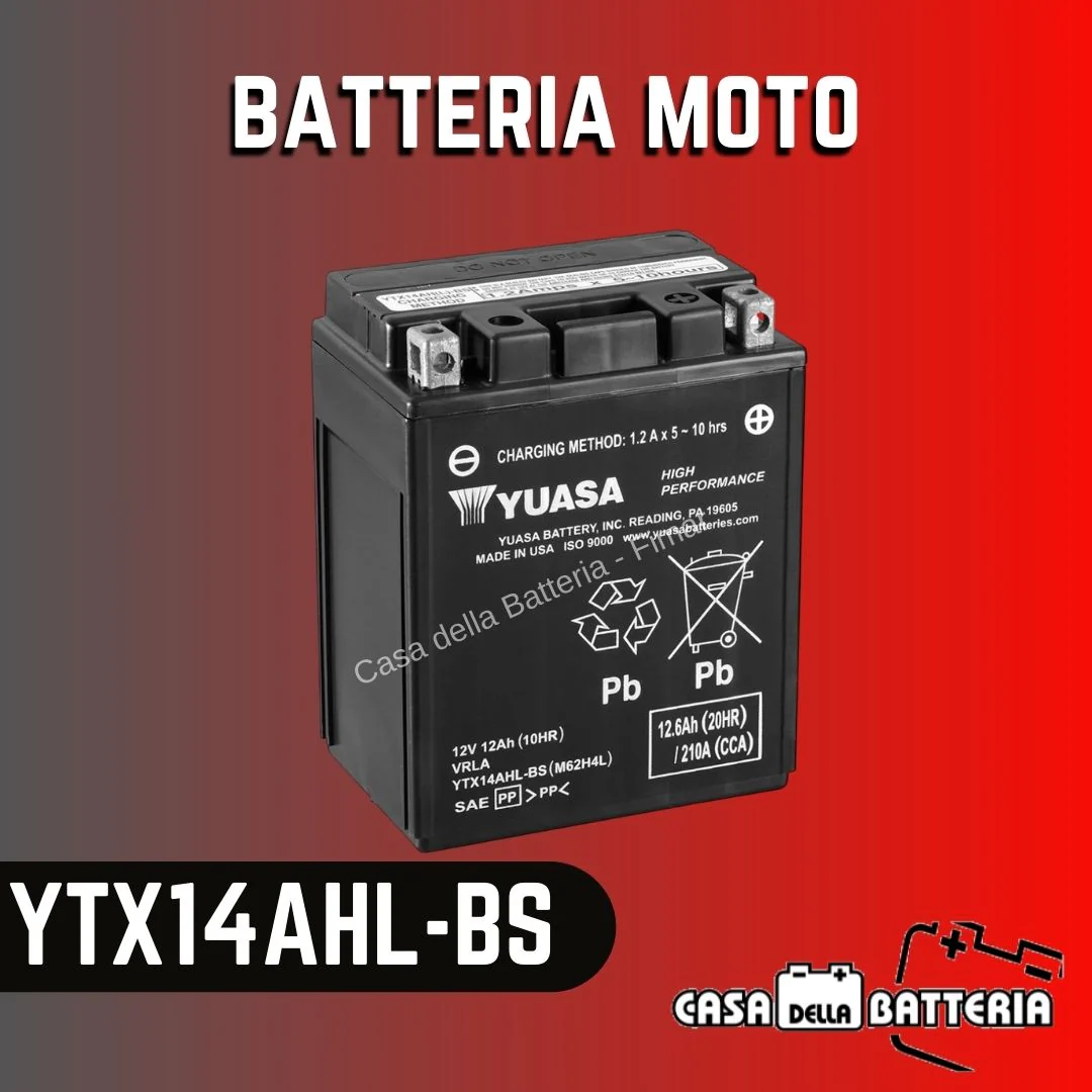 Batteria avviamento YTX14AHL-BS Yuasa