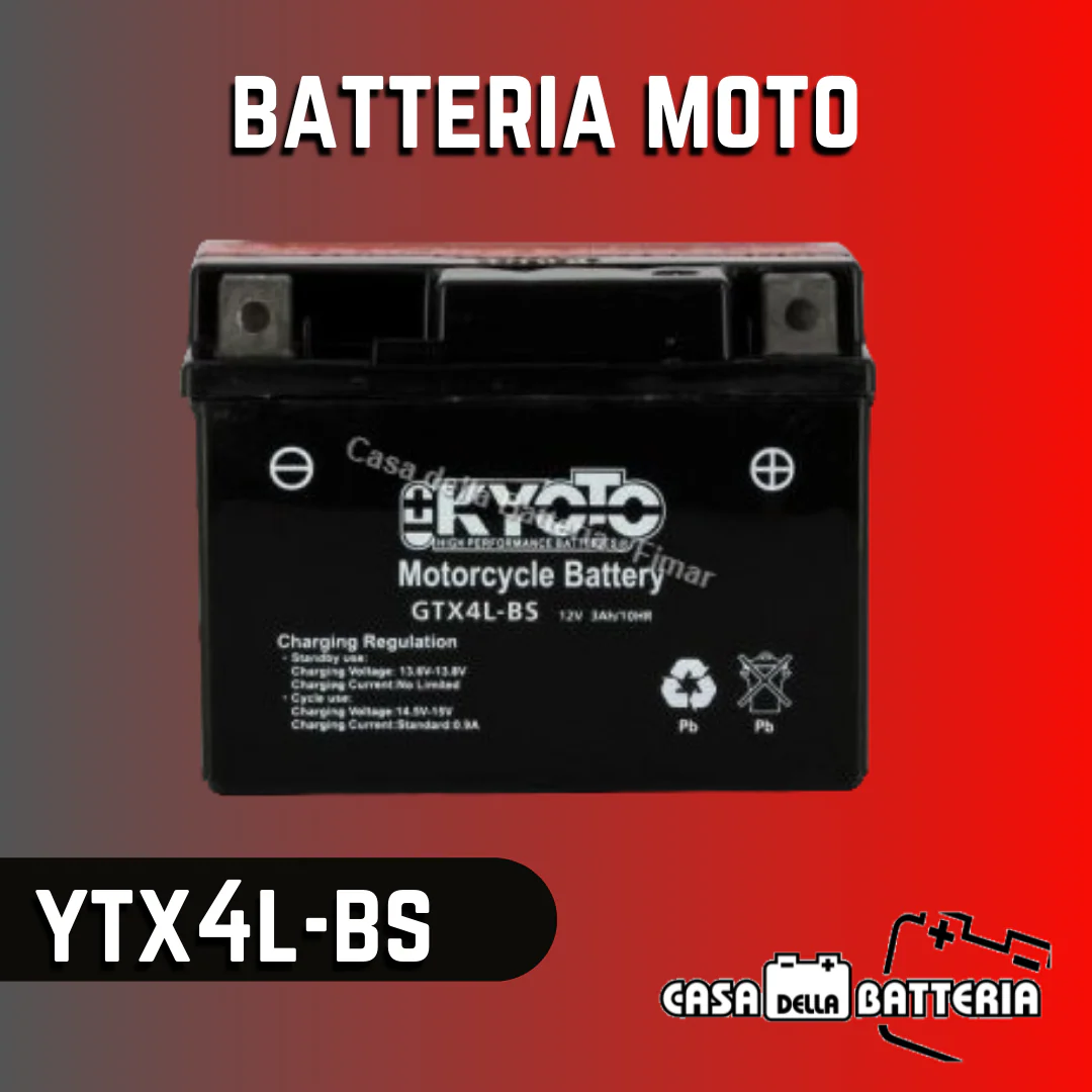 Batteria avviamento YTX4L-BS Kyoto