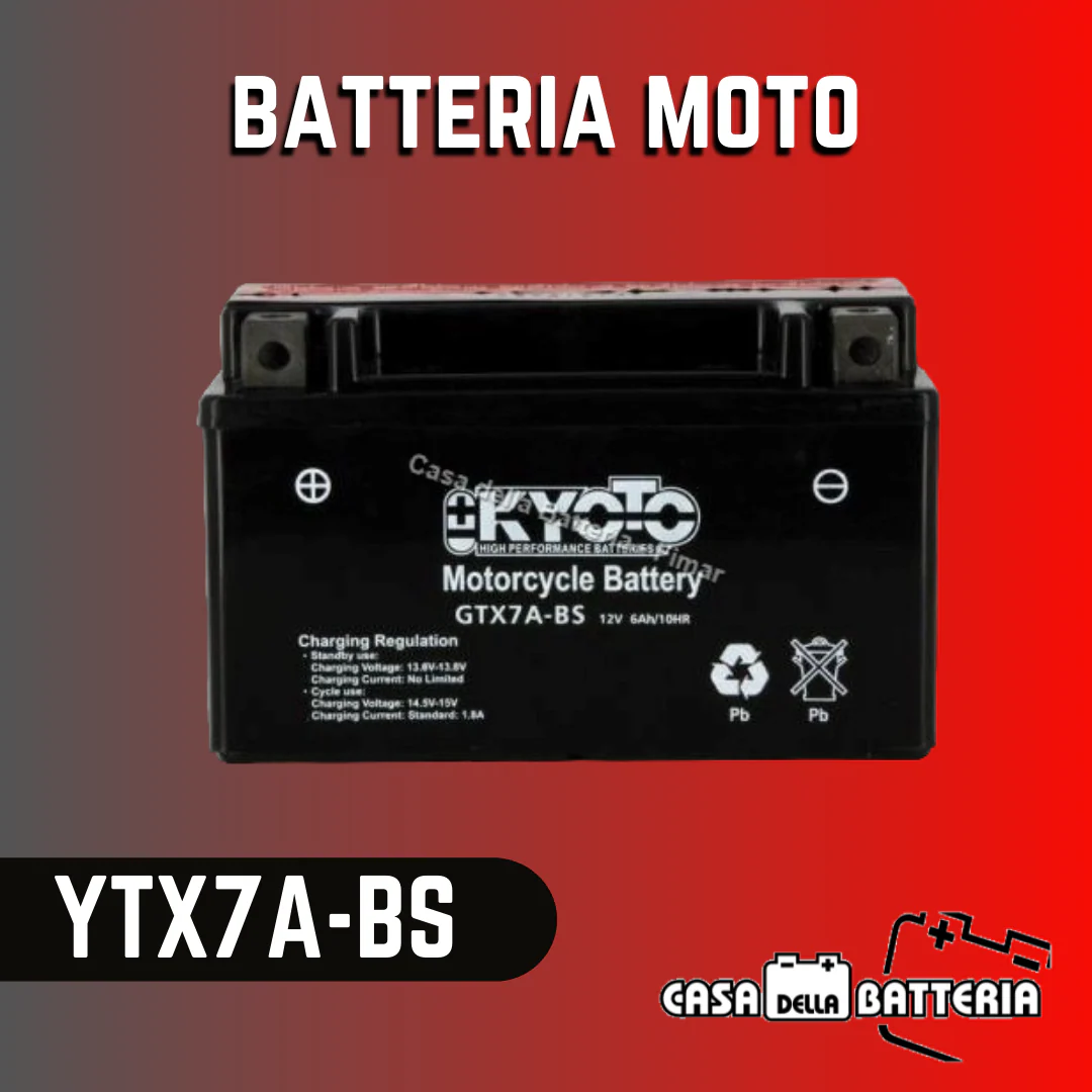 Batteria avviamento YTX7A-BS Kyoto