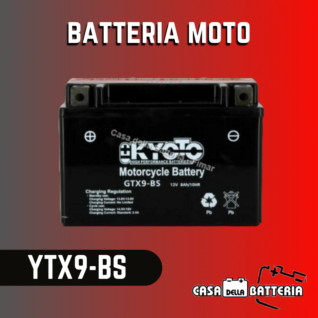 Batteria avviamento YTX9-BS Kyoto