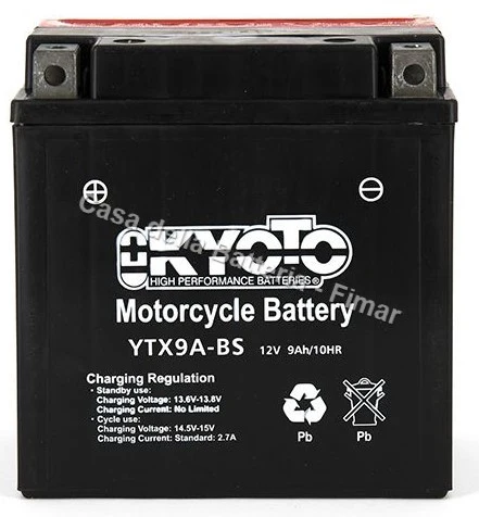 Batteria avviamento YTX9A-BS Kyoto - Image 2