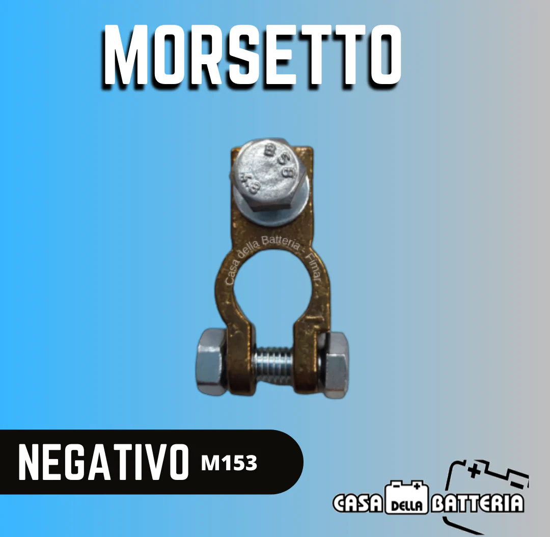 MORSETTO BATTERIA NEGATIVO MOD. M153